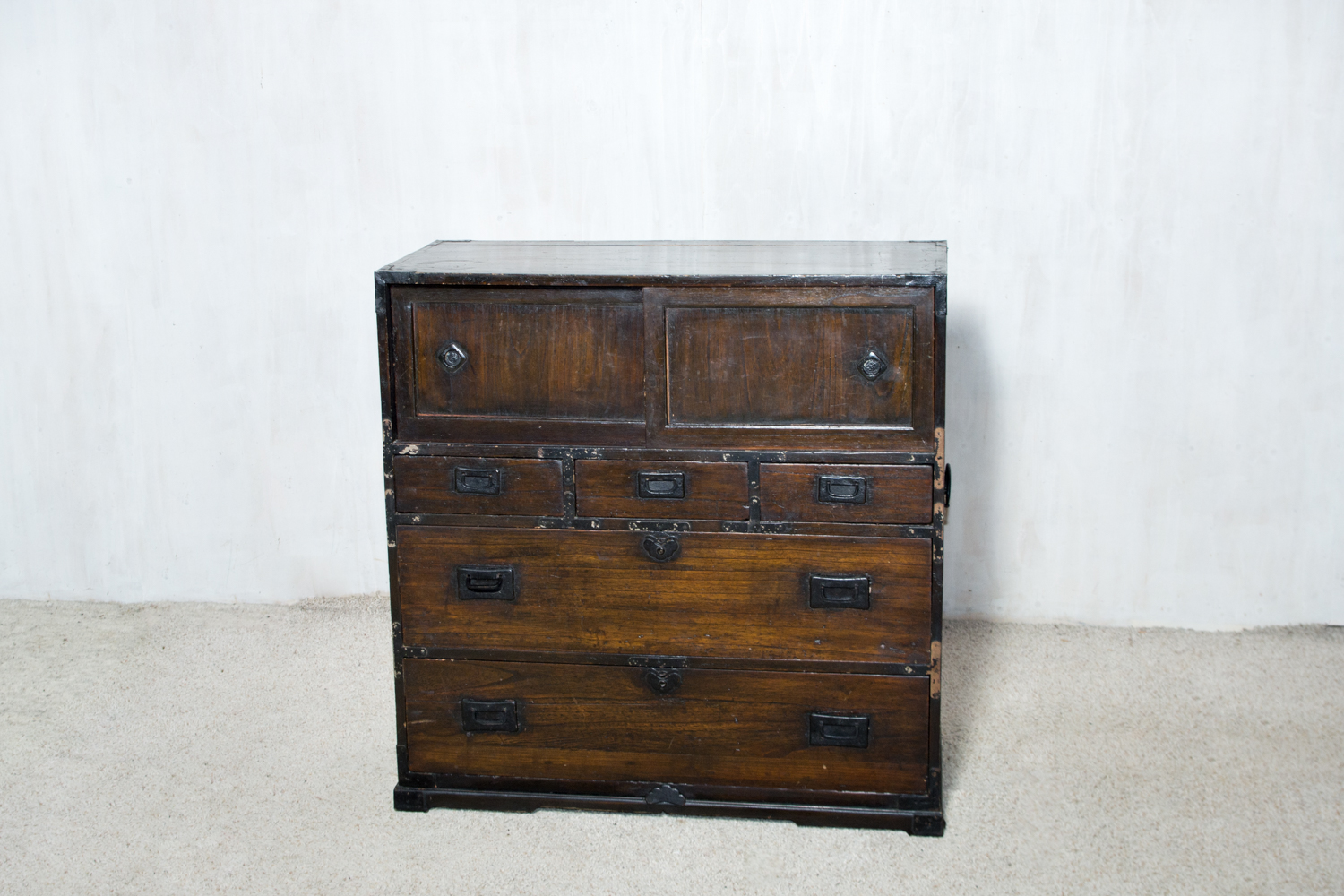 Antikvarinė japoniška komoda - Image 7